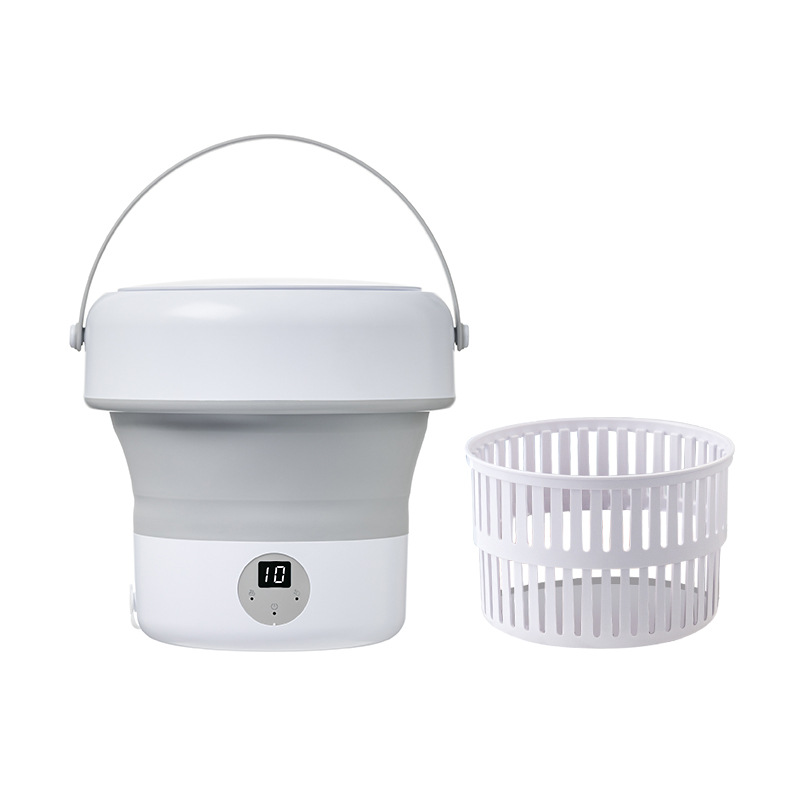 Hogar turbina calcetines lavadora ropa inteligente lavadora pequeña luz azul ropa interior mini lavadora Nuevo