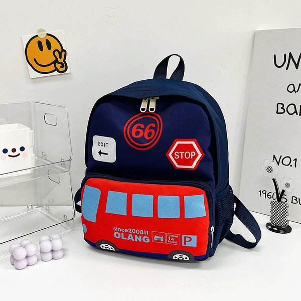 Blue bus