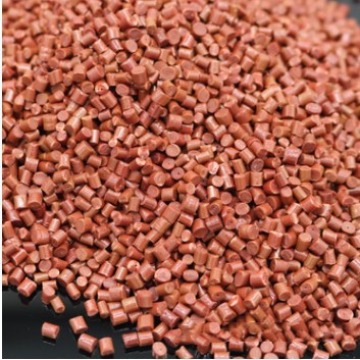 ABS红色防火阻燃环保防火欧盟环保注塑颗粒