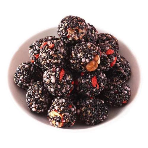 Black sesame balls, mixed nuts, red dates and sesame balls for delivery 500g, independent wedding candy snacks, sesame balls