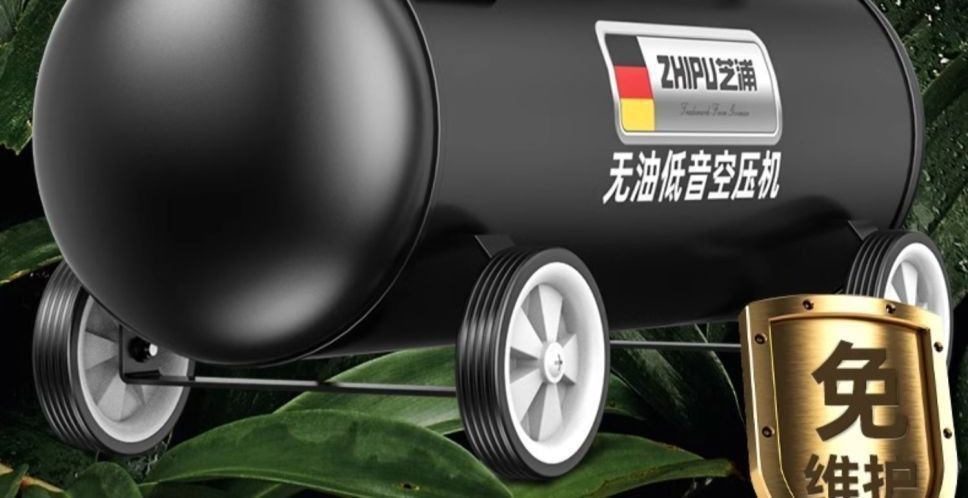 Air Compressor Pump Small 220V Oil-Free Low-Noise Industrial-Grade Woodworking High-Pressure Cross-Border