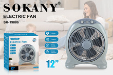 出口SOKANY19006电风扇家用台式风扇可定时调速风扇ELECTRIC FAN