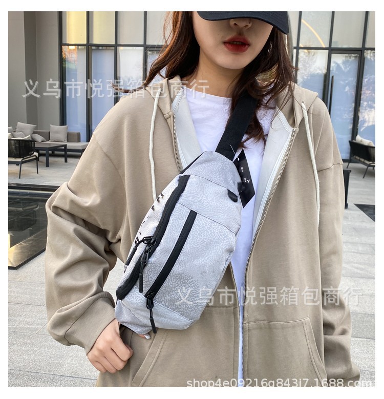 버스트 크랙 j 공중 그네 허리 가방 가방 가방 가방 가방 남여 공용 데일리 휴대 전화 가방 기관차 허리 가방 가슴 가방