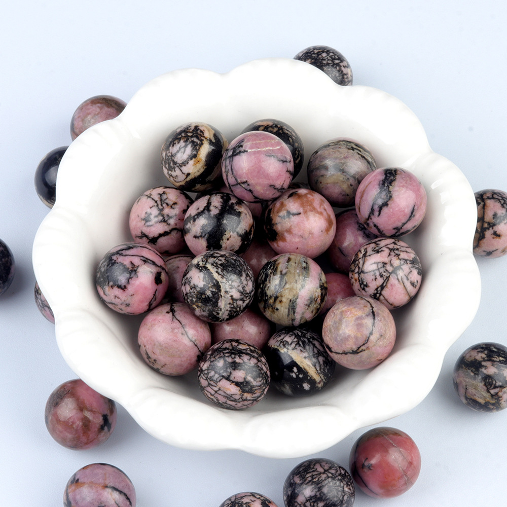 No porosa-bola no agujero 16mm bola redonda natural amatista ágata DIY no agujero de piedra granos redondos al por mayor