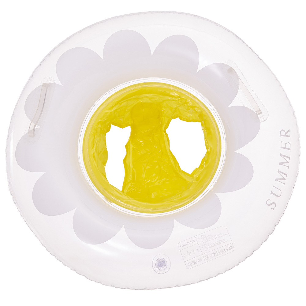 Pareja ins engrosada celebridad de Internet Rosa sirena asiento anillo dividir niños sirena anillo de natación anillo de asiento infantil