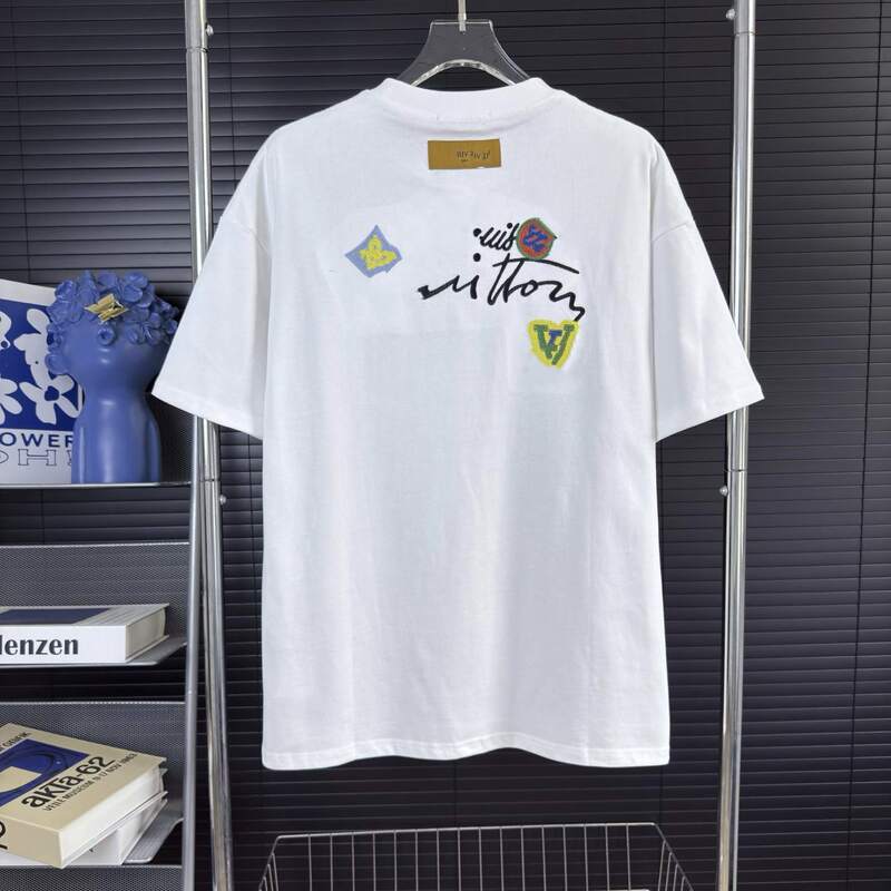 クロスボーダー。正しいバージョン。ハイバージョン。ロバの半袖 25 新しい純綿ハイエンドシリーズ半袖 T シャツ男性と女性用|undefined