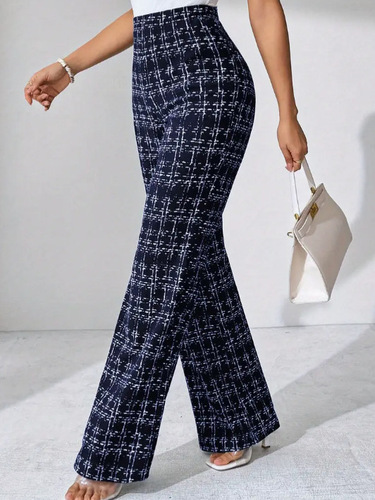 The 2025 New Model Cross-Border International Trade Woven Corduroy High-Waisted Straight Leg Women's Pants, Spring · Summer · Autumn, Suitable for Outdoor Activities