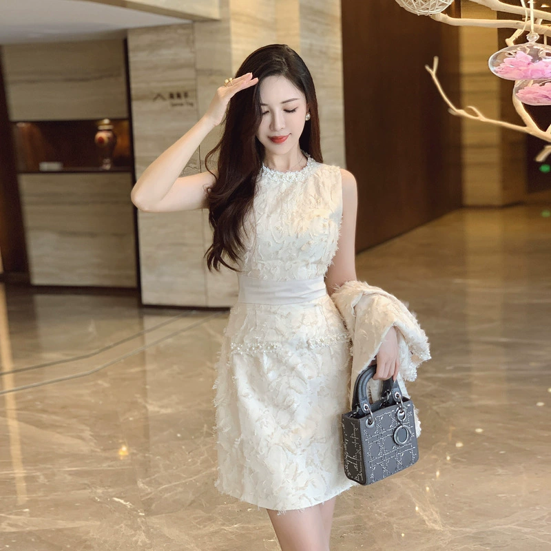 Autumn small set, skirt, Chanel style