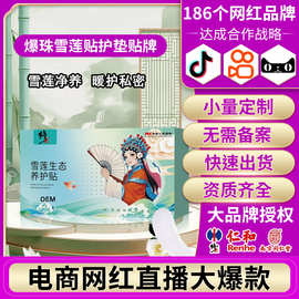 私密雪莲生态养护贴温宫洁净排除异味清新养护透气护垫贴牌代加工