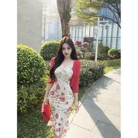 时尚休闲套装;连衣裙;女式T恤