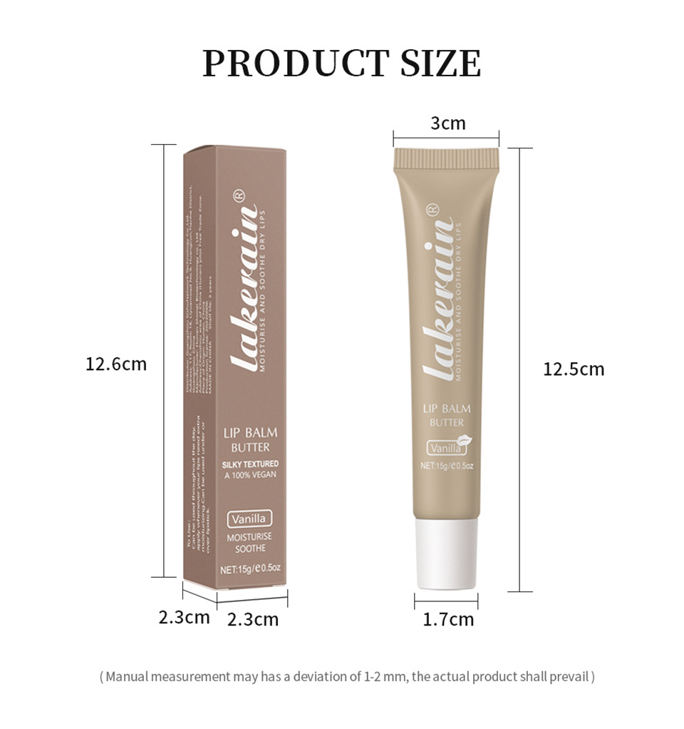 Butter Lip Balm #1 Vanilla Color
