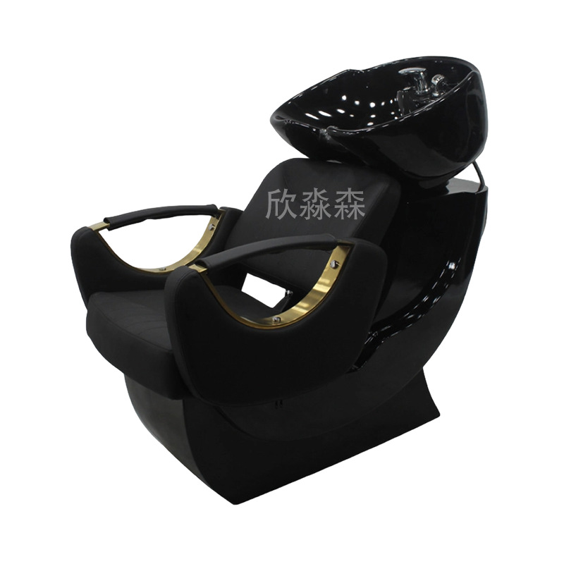 Barbería asiento estilo japonés cama de cabello casa cama de cabello cama de cabello salón especial cama de lavado fábrica de cama de cabello image 6