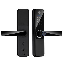 涂鸦猫眼房门锁tuya通通app带指纹密码卡片智能锁