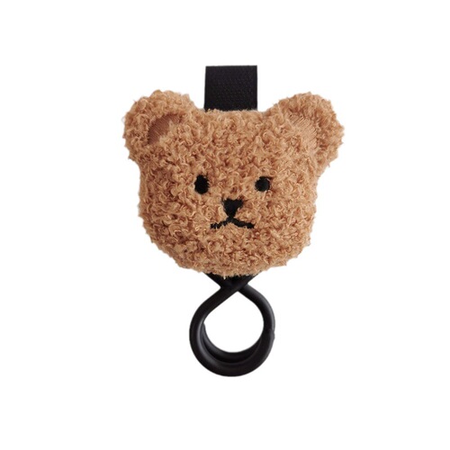 Korean ins style bear head stroller hook stroller accessories stroller walking artifact multi-functional bag hook