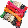 3MM 4MM黑色尼龙伞绳 手工编织绳 刀柄绳装饰绳 颜色可按样品定染