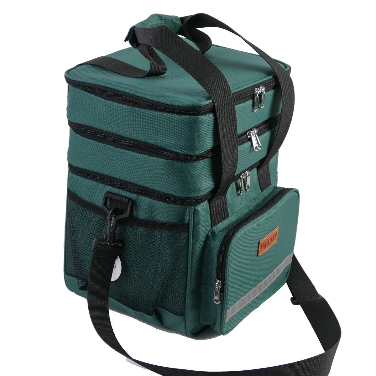 Amazon transfronterizo paquete de aislamiento térmico al aire libre de gran capacidad de aluminio grueso paquete de picnic paquete de camping paquete de picnic paquete de hielo fresco