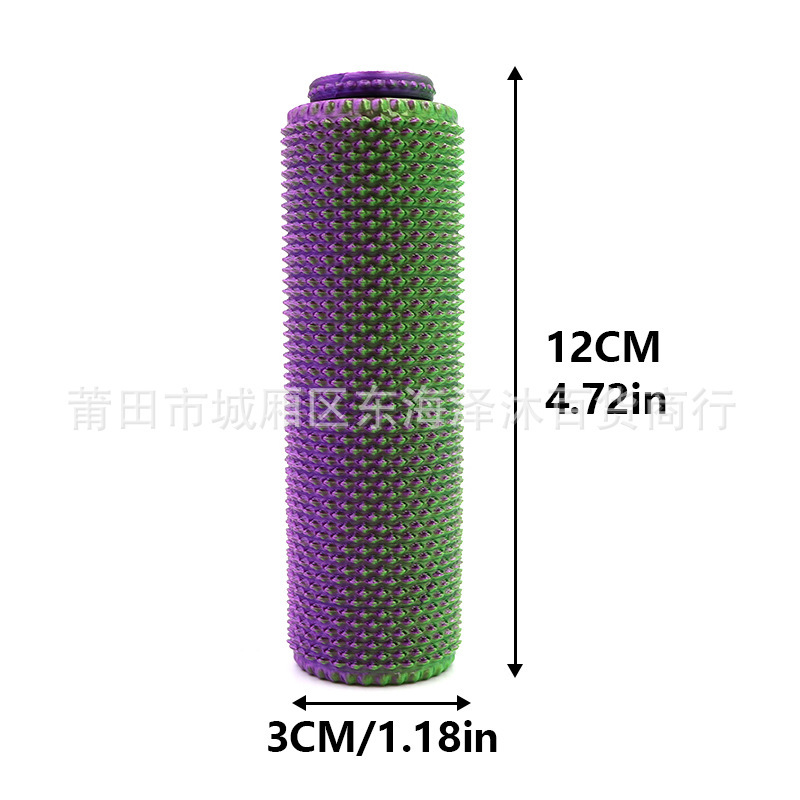 国境を越えて人気の高いAmazonポータブルスパイク付きキーキャップ付きミニグリップ、マッサージと減圧グリップ|undefined