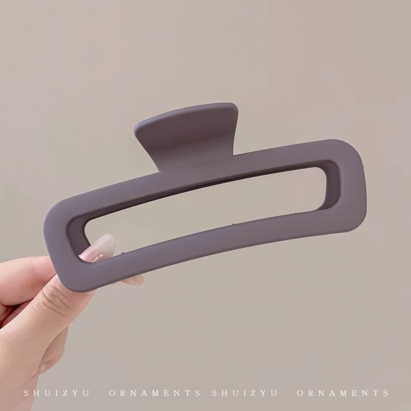 Verano nuevo diario universal clip para el cabello mujeres 2025 nuevo temperamento francés cabeza trasera rascar clip de pescado