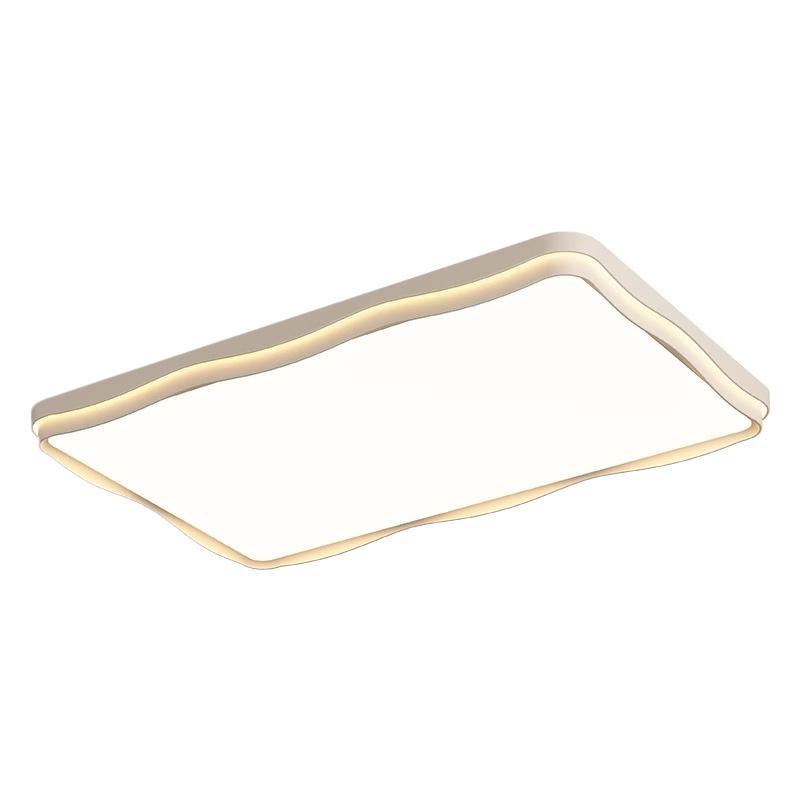 lámpara de sala de estar lámpara principal del vestíbulo moderno y simple 2025 nuevo viento crema de espectro completo lámpara de techo de dormitorio Zhongshan lámparas