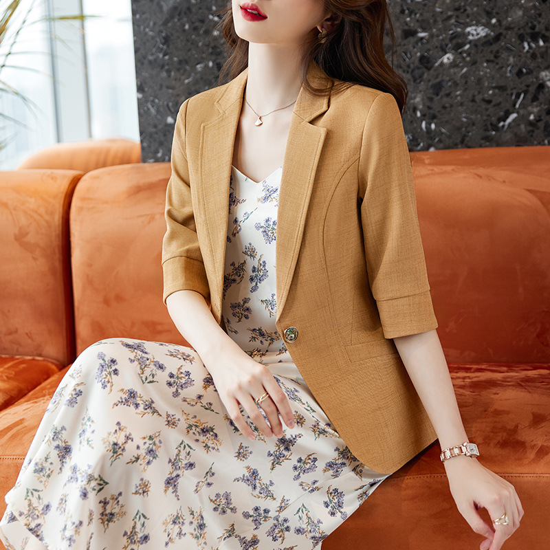 2025 Spring/Summer New High-End Blazer for Women, Stylish and Chic, Socialite Style Casual Suit Jacket 2025 Spring/Summer New High-End Blazer for Women, Stylish and Chic, Socialite Style Casual Suit Jacket