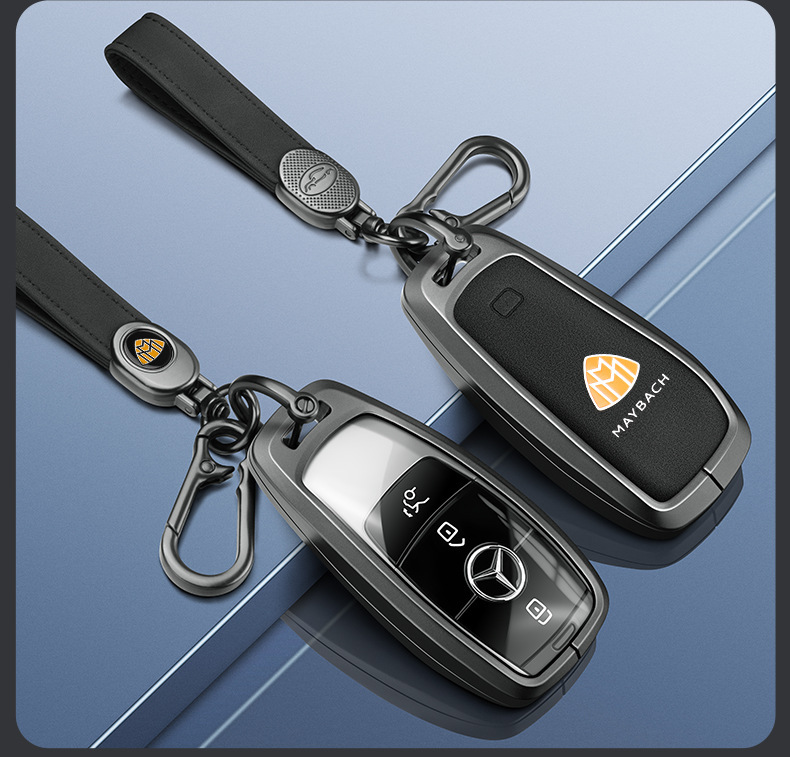 Suitable for Mercedes-Benz Gla200 Key Cover Glk300 Key Case B200/A220/Amg/Sl400/G-Class R-Class Shell Glc