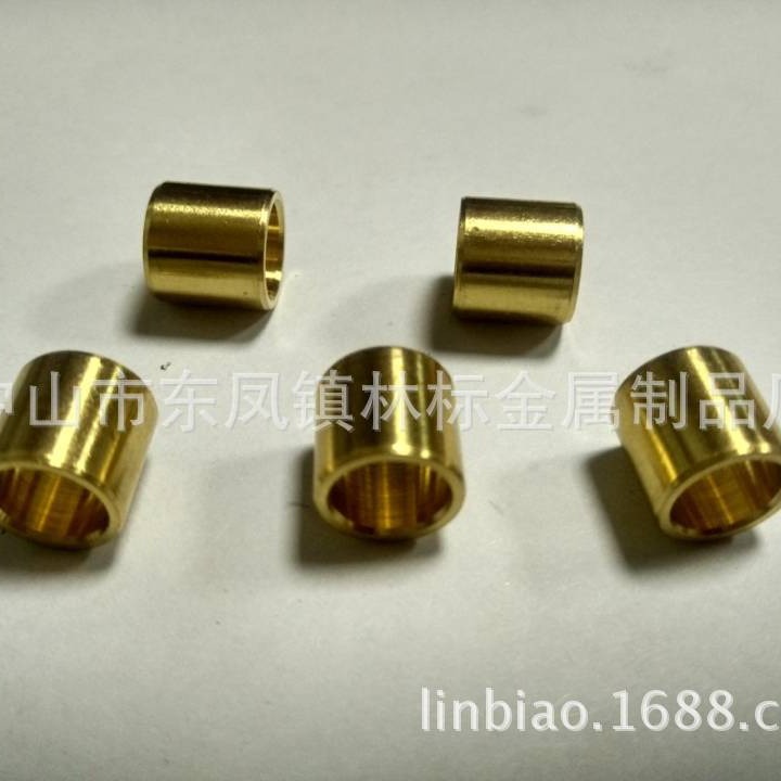 厂家直销小铜套微型铜套锡青铜套加工电路板铜套五金件加工金属
