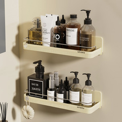 Wall-mounted toilet paper holder bathroom accessories without drilling multi-functional storage rack