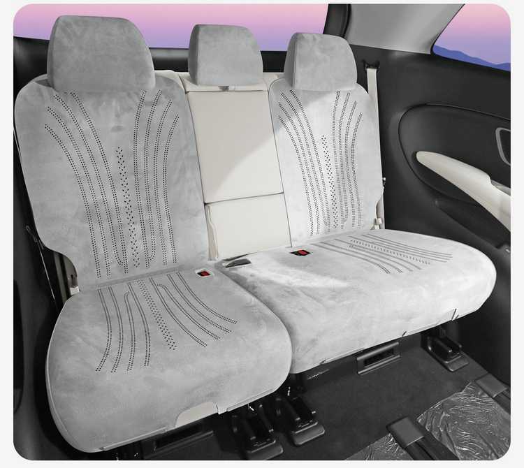 Seat Cushion for DENZA D9 2025 2026 Universal Four Seasons Breathable Suede Seat Cover