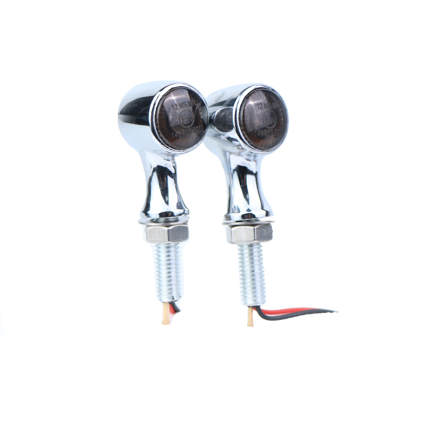 New LED Turn Signal 12V Retro Motorcycle Modified 3-in-1 Mini