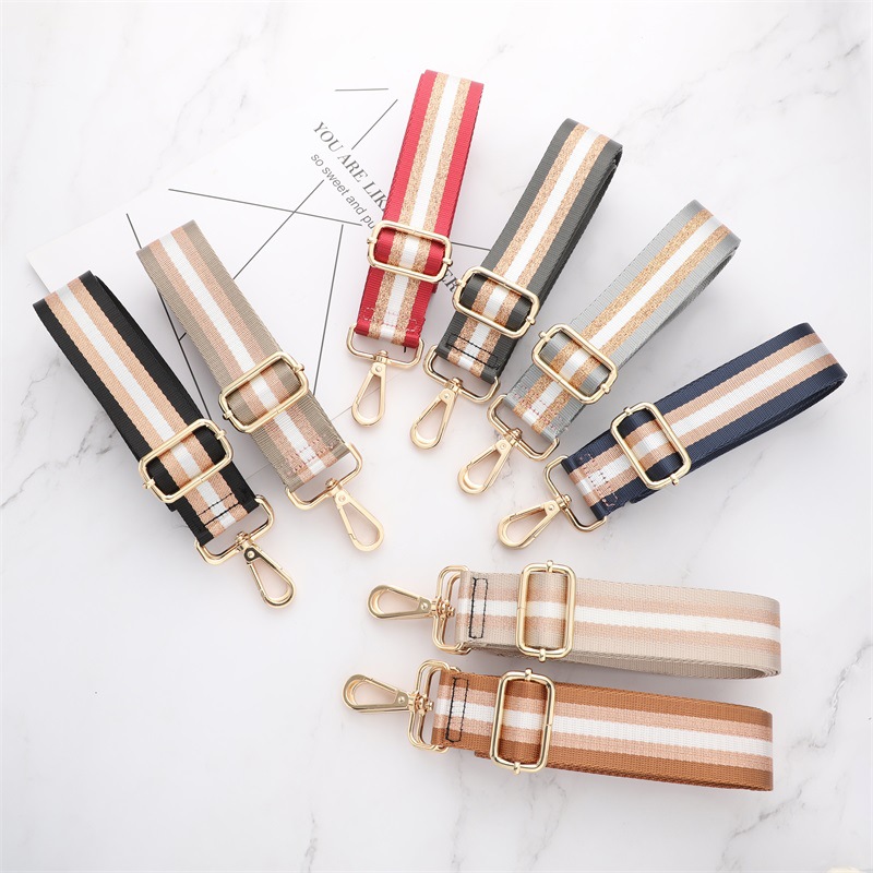 New thickened canvas shoulder straps, adjustable bag shoulder straps, crossbody bags, widened shoulder straps, luggage straps, cross-border exclusive