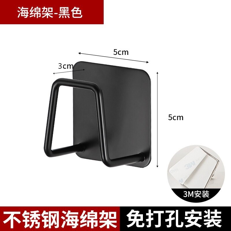 304 esponja de acero inoxidable estante de cocina ponche libre piscina bola de acero trapo esponja drenaje rack de almacenamiento rack