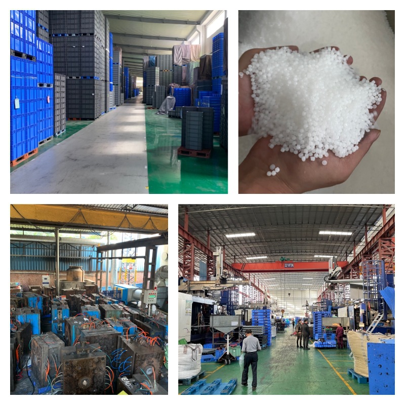 Refrigeración fresca gruesa, transporte de rotación, cesto de plástico con agujeros, cesto de plástico rectangular, recolección de cesto de plástico image 5