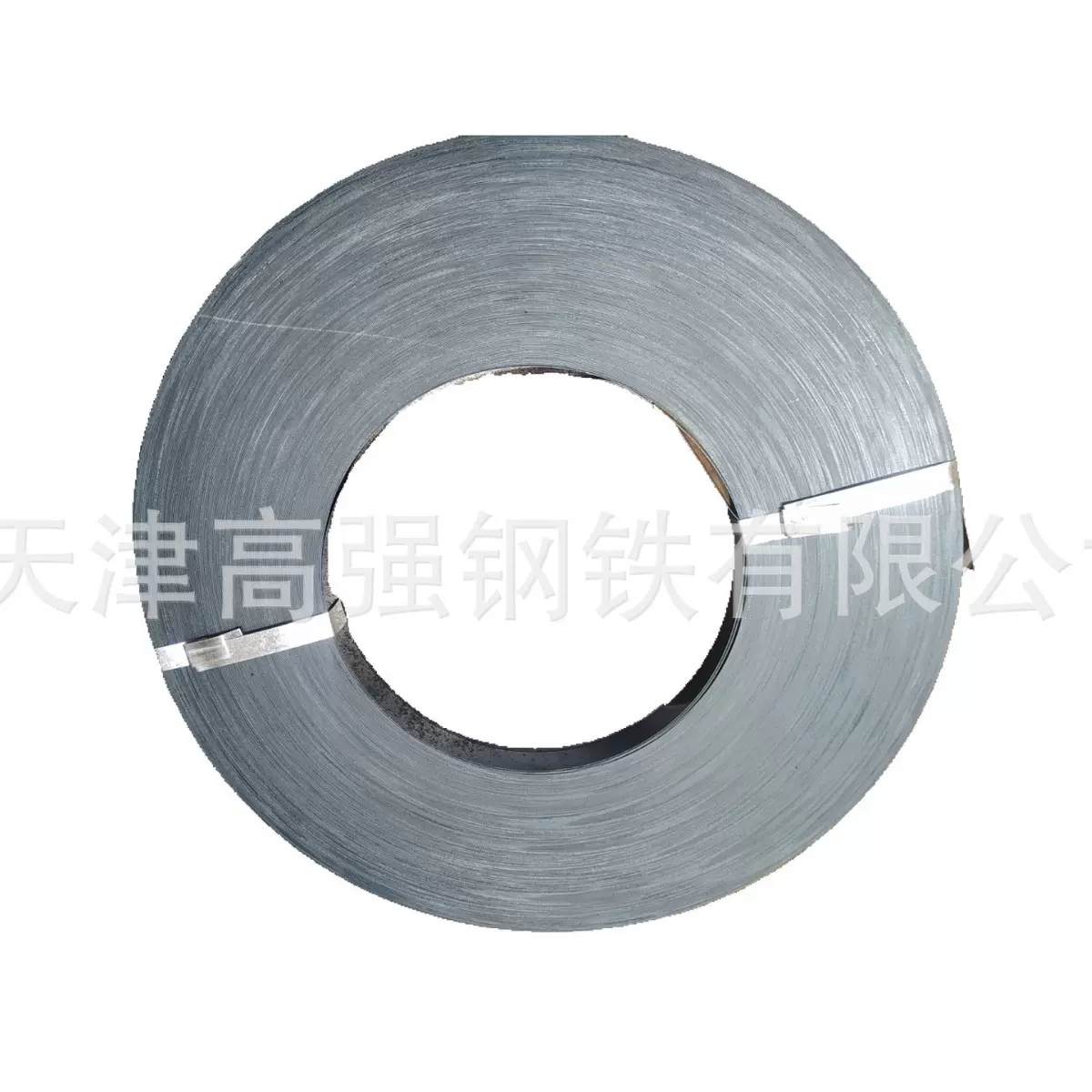 0.6/0.9/0.7/mm烤蓝镀锌打包带Q195/Q235铁皮带钢带金属宽扎带