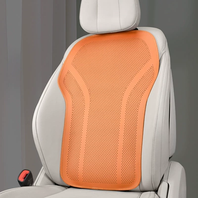 Summer Car Seat Cushion | Seat cushion, seat cover - type-a-thin-cushion-emma-orange-backrest-1-piece