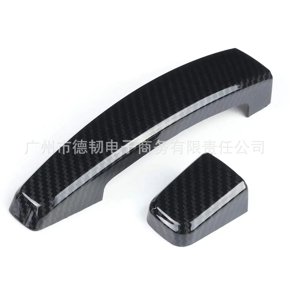 Suitable for 10-15 Chevrolet Camaro Carbon Fiber Pattern Handle Stickers for Chevy Car Door Outer Handles