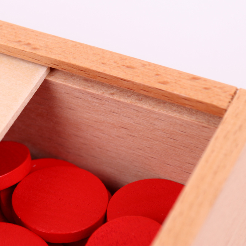 Montessori kindergarten matemáticas enseñanza ayudas Primer Grado Montessori Educación Temprana Edición Profesional números y fichas