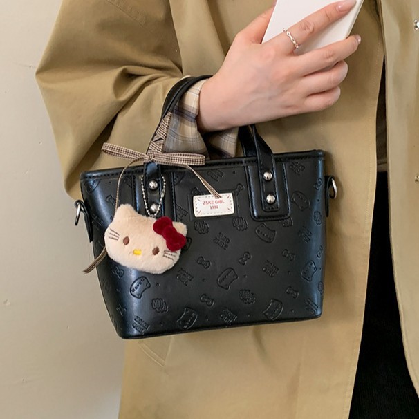 Bolso de mujer 2025 nuevo nicho de textura de alta calidad otoño invierno retro versátil bolso de mochila bolso de cubo de mano