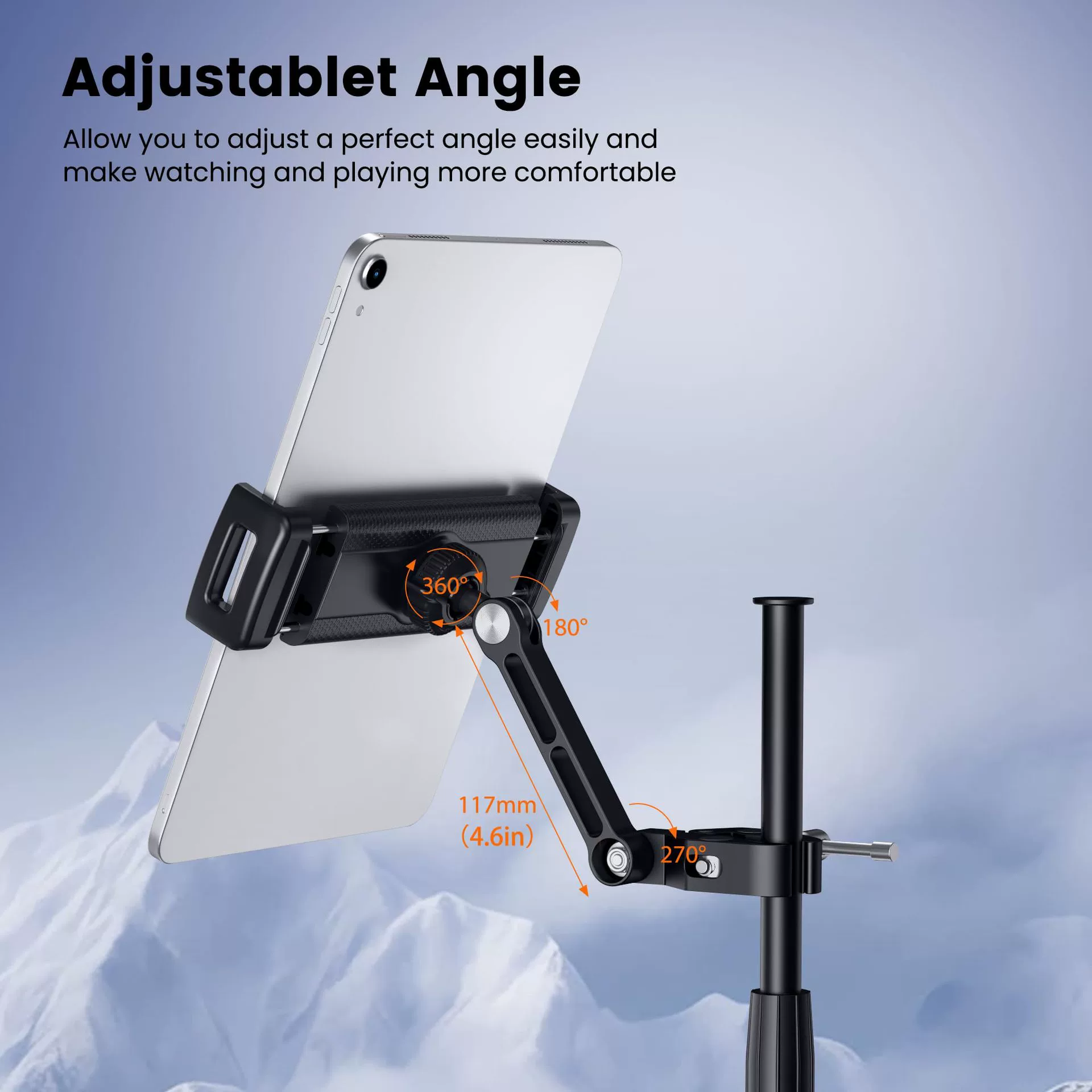 Ke песня кронштейн динамический велосипедный беговой дорожки мобильный телефон планшетный прямой эфир фиксированный кронштейн крабовый кронштейн плоский зажим кронштейн