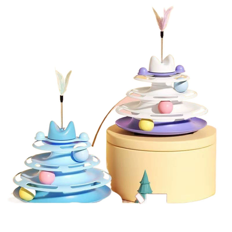 Игрушки для кошек, чтобы помочь справиться со скукой и карусель кошек, артифакт карусели, котята, шарик для кошек, палочка-игрушка