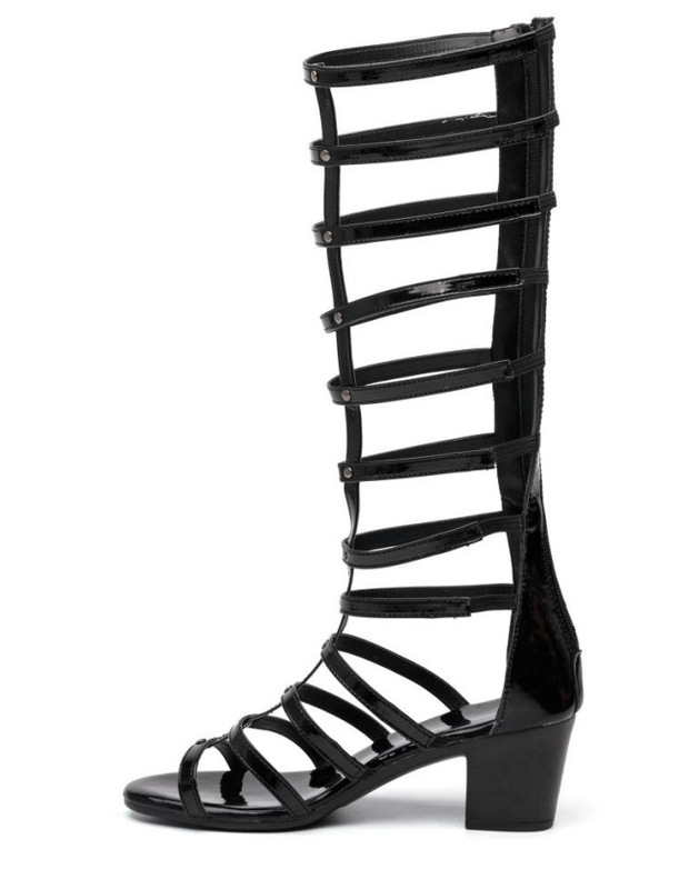 Roman sandals women's summer 2020 new high thick heel Korean hollow sandals women (high 6) Roman sandals women's summer 2020 new high thick heel Korean hollow sandals women (high 6)