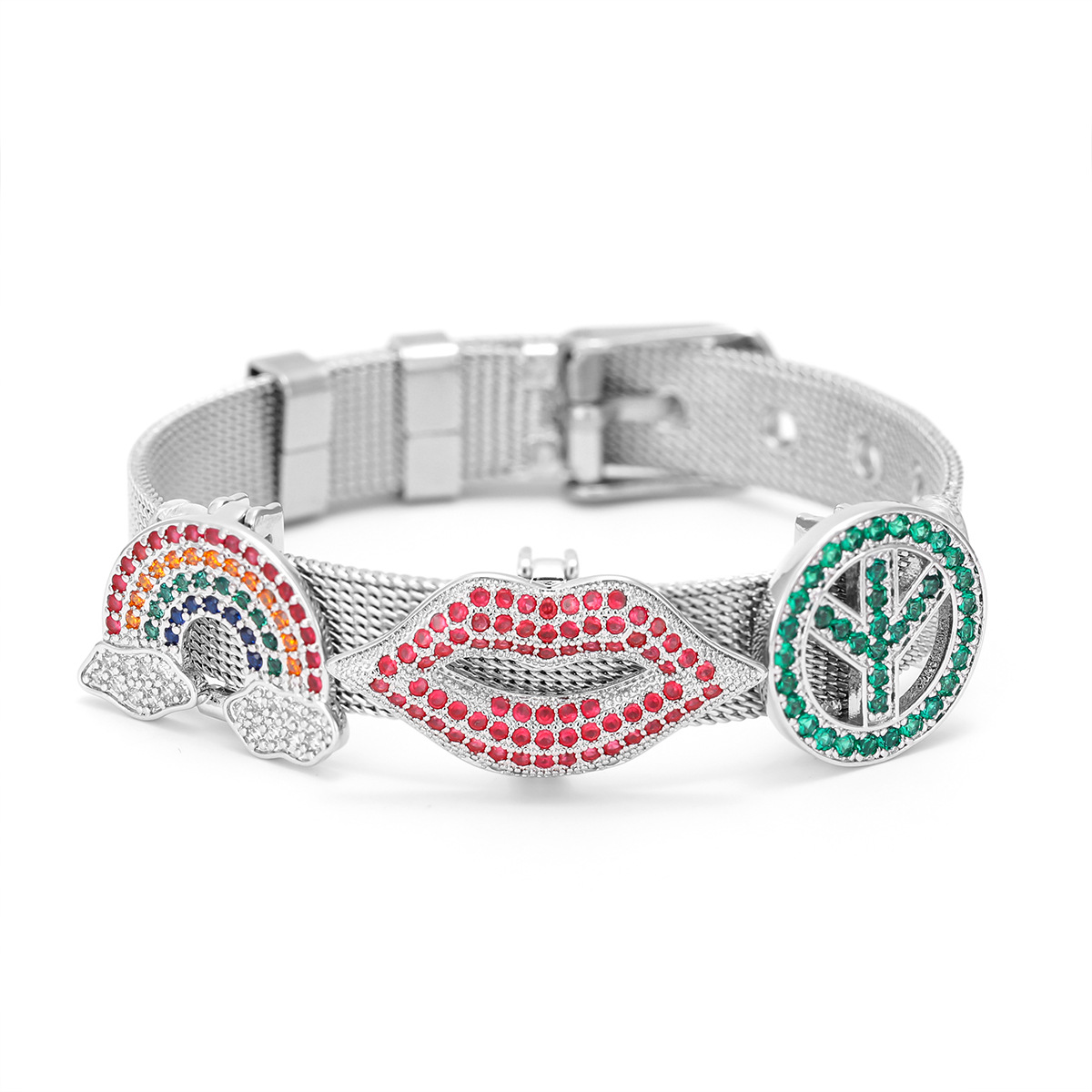 5g Weight Jewelry Accessories Jewelry Making Type Accessories Classification 1 Piece Quantity Copper Material Four Leaf Clover, Rainbow, Bow Knot Pattern All Seasons Season Plating Design Shiny Style 1 Piece Copper Four Leaf Clover Rainbow Bow Knot Jewelry Accessories 无