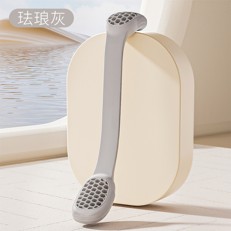 One pack [oval handle/enamel gray]