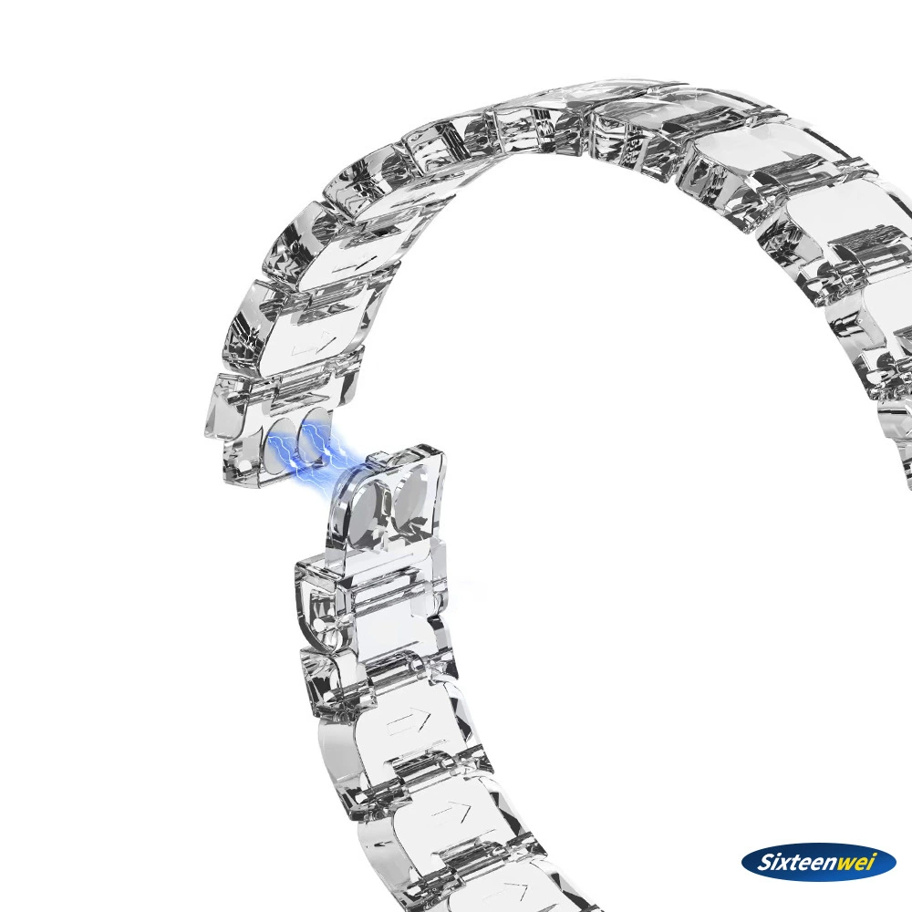 Bracelet, watch strap, transparent set, 8meter, (Cross-border trading)