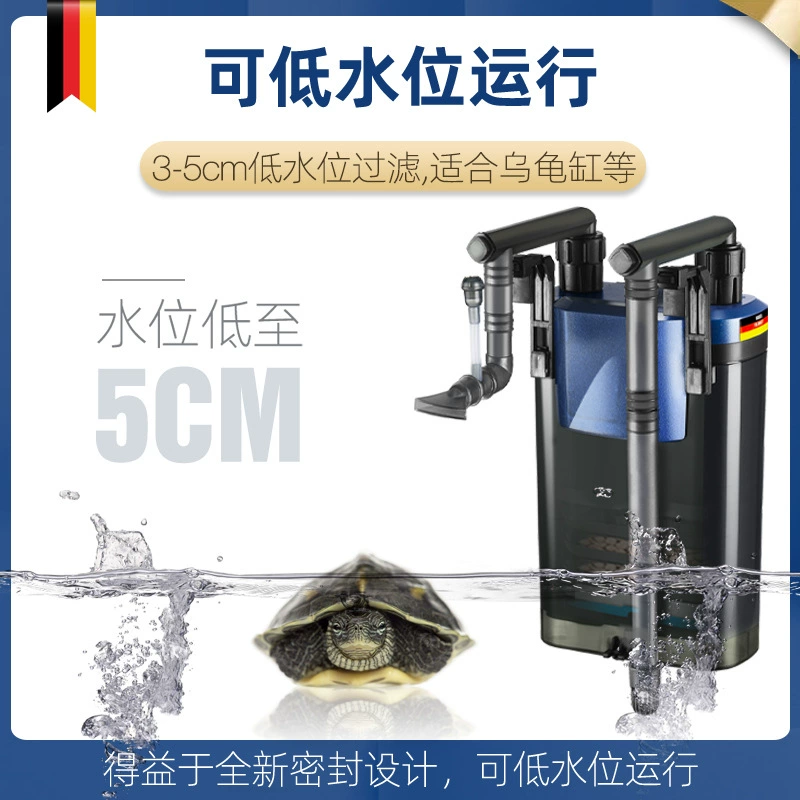 Amtra German Ancai EX650 внешний фильтр баррель очищает качество воды, поглощает мусор, фильтры для аквариума тропических рыб, ведро