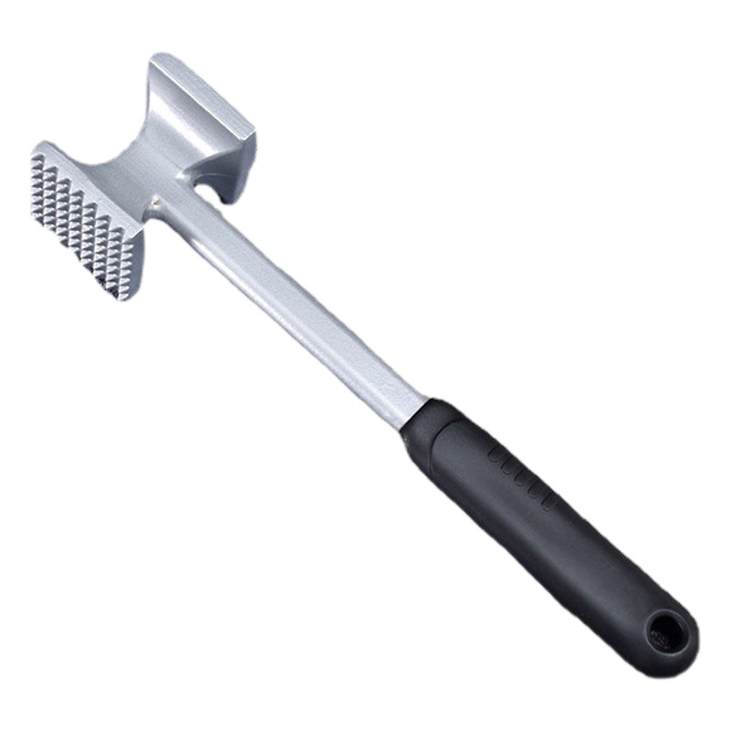Cross-Border Kitchenware New Double-Sided Aluminum Alloy Kitchen Pork Steak Meat Tenderizer Solid Meat Hammer Wholesale