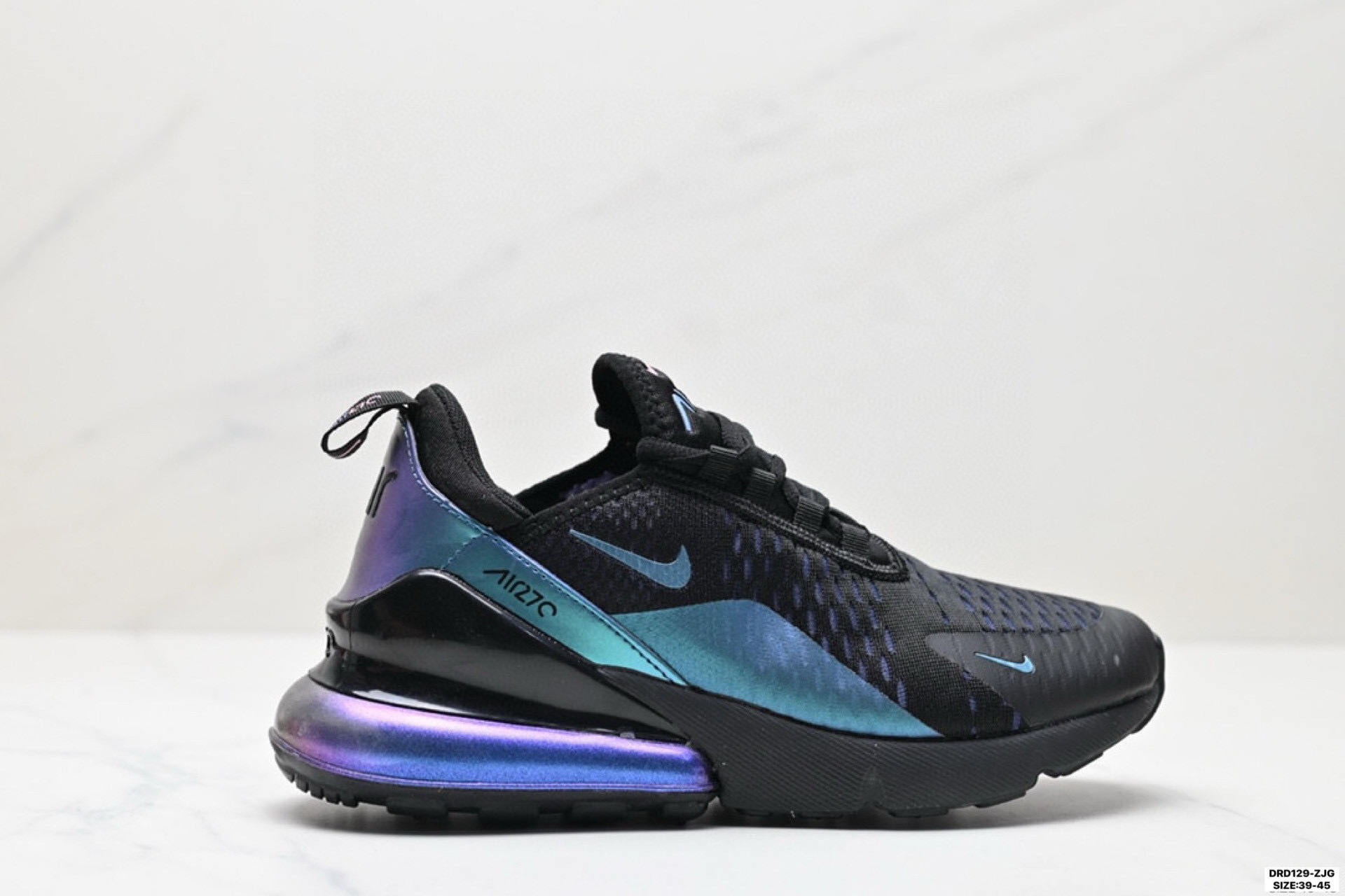Fábrica de zapatos Putian Air Max270 cojín de aire mesh transpirable ligero zapatos de correr hombres y mujeres zapatos deportivos casuales comercio exterior