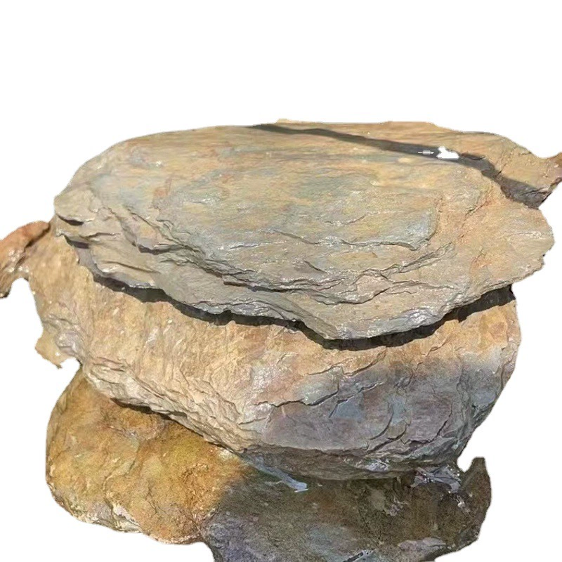 Аквариум Декоративный Пейзаж Оригинальный Поток Камень Главный Камень Большой Камень Дно Песок Вода Трава Пакет Бак для Черепахи Избегание