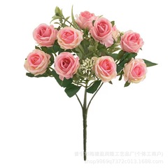 いくつかのシミュレーション秋系スポットは10頭の香妃薔薇の花束を提供しています。
