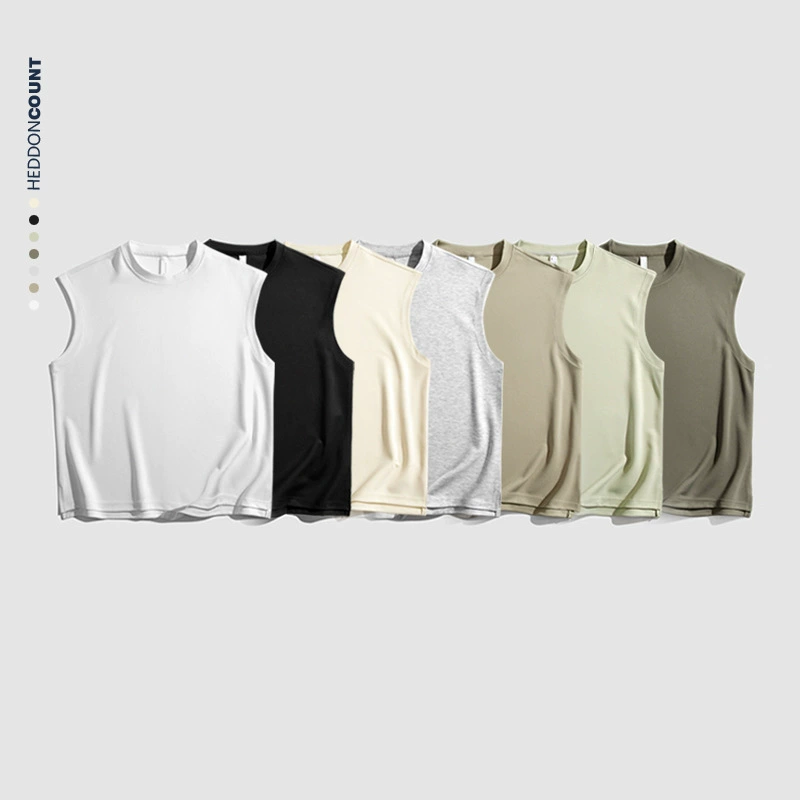 Жилет марки Tide 280g тяжелый американский свободный спортивный жилет мужской уличный жилет без рукавов