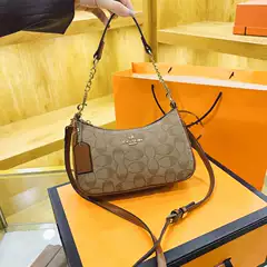 2025 New Cross-border Women's Bag Trendy Vintage Underarm Bag Printed Crossbody Bag High Quality Versatile Shoulder Bag